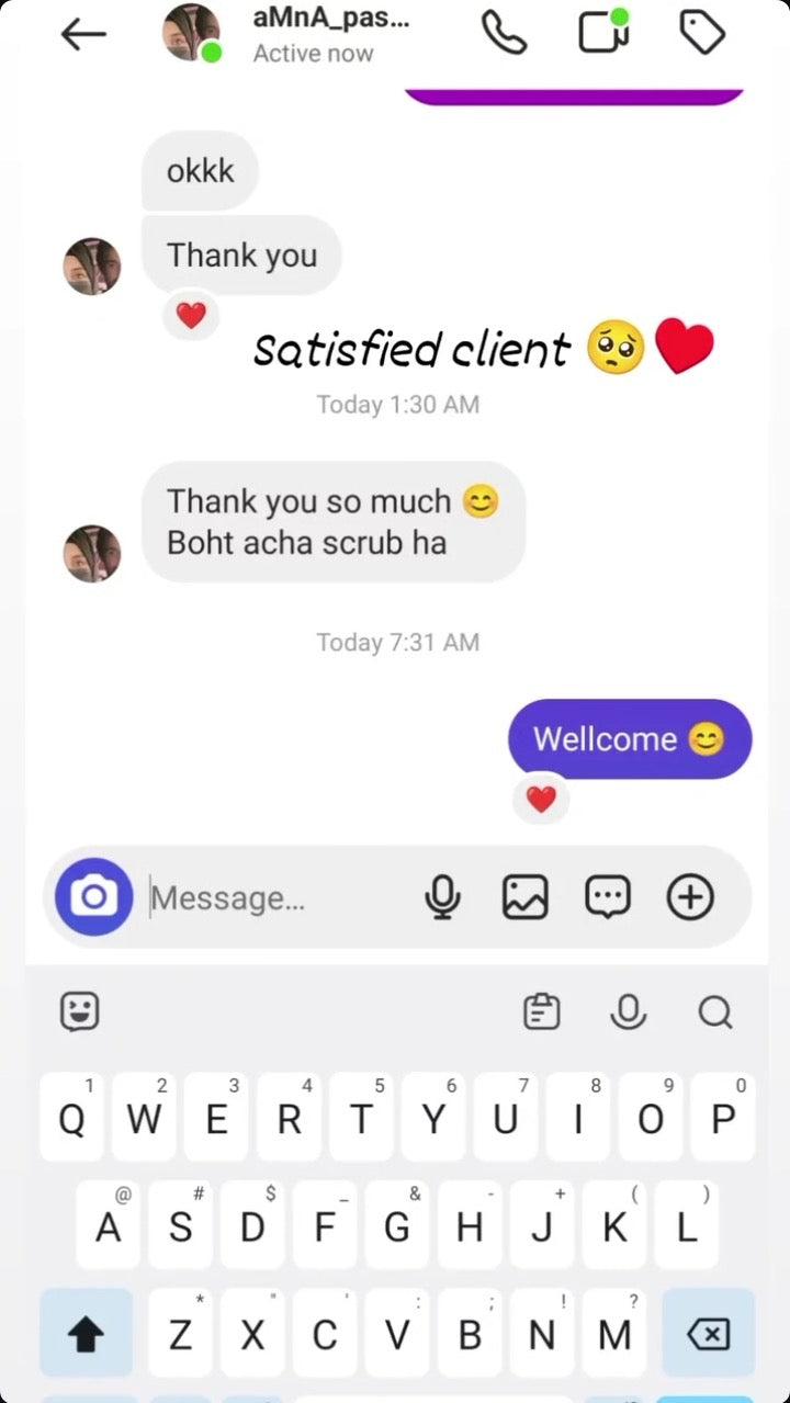 (scrub + cream) Body Whitening Combo by its skin glow