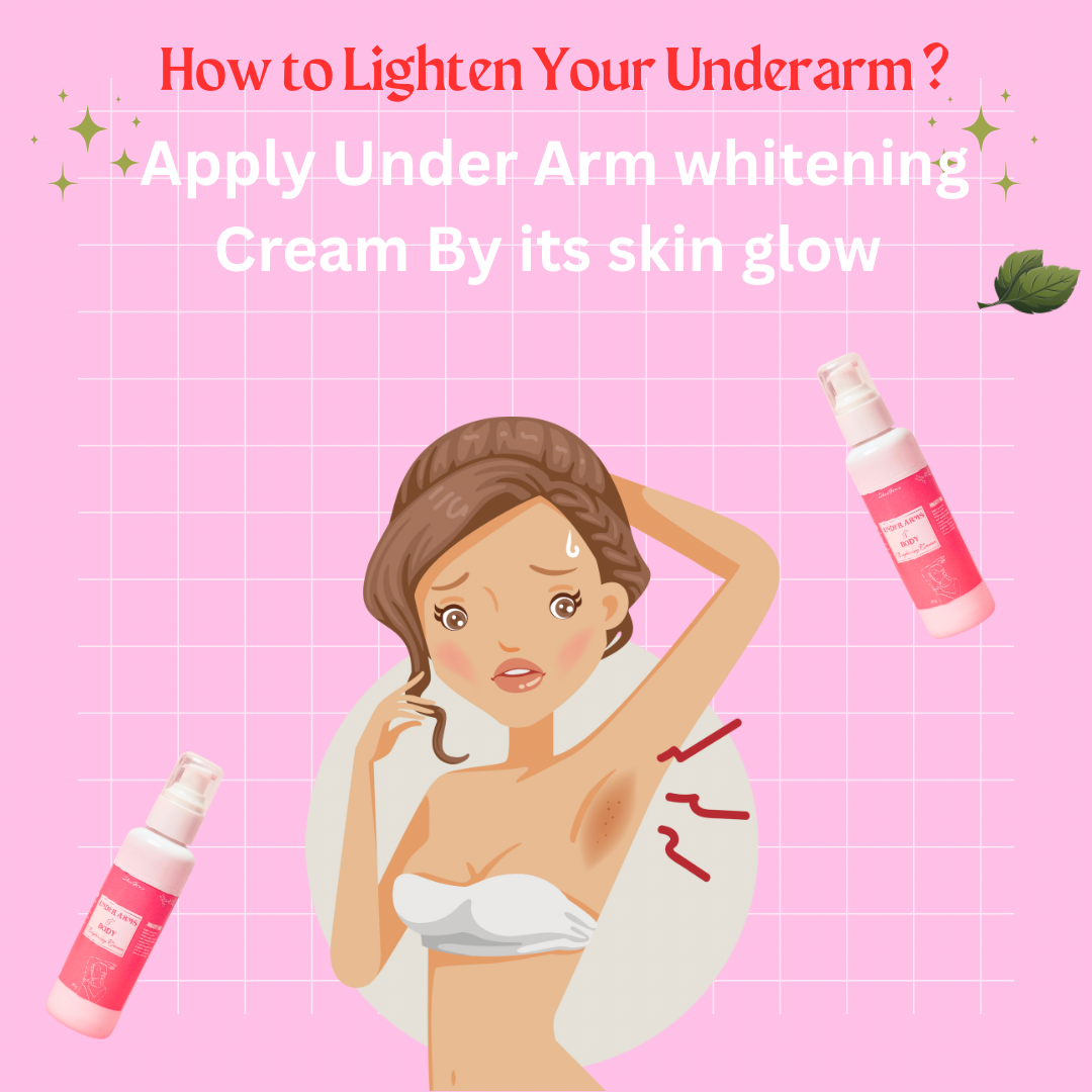 Under Arms & Body whitening cream By its skin glow