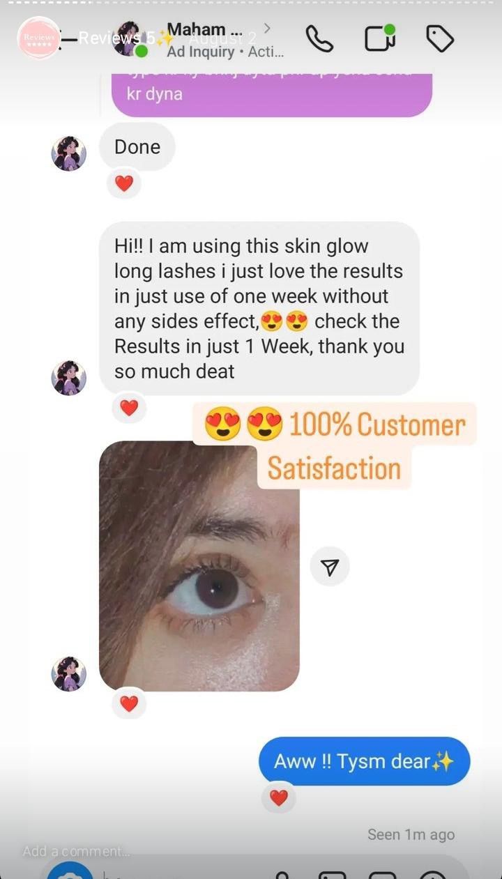 Long Lashes Serum by skin glow