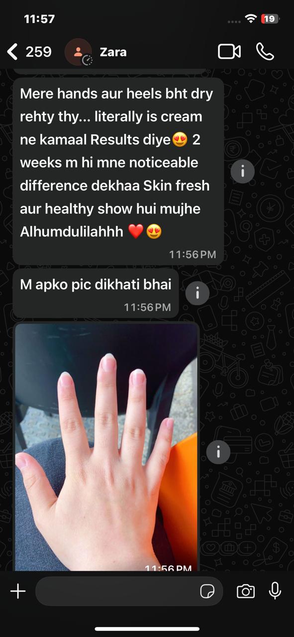 Hand Feet & Body whitening cream by Its Skin glow