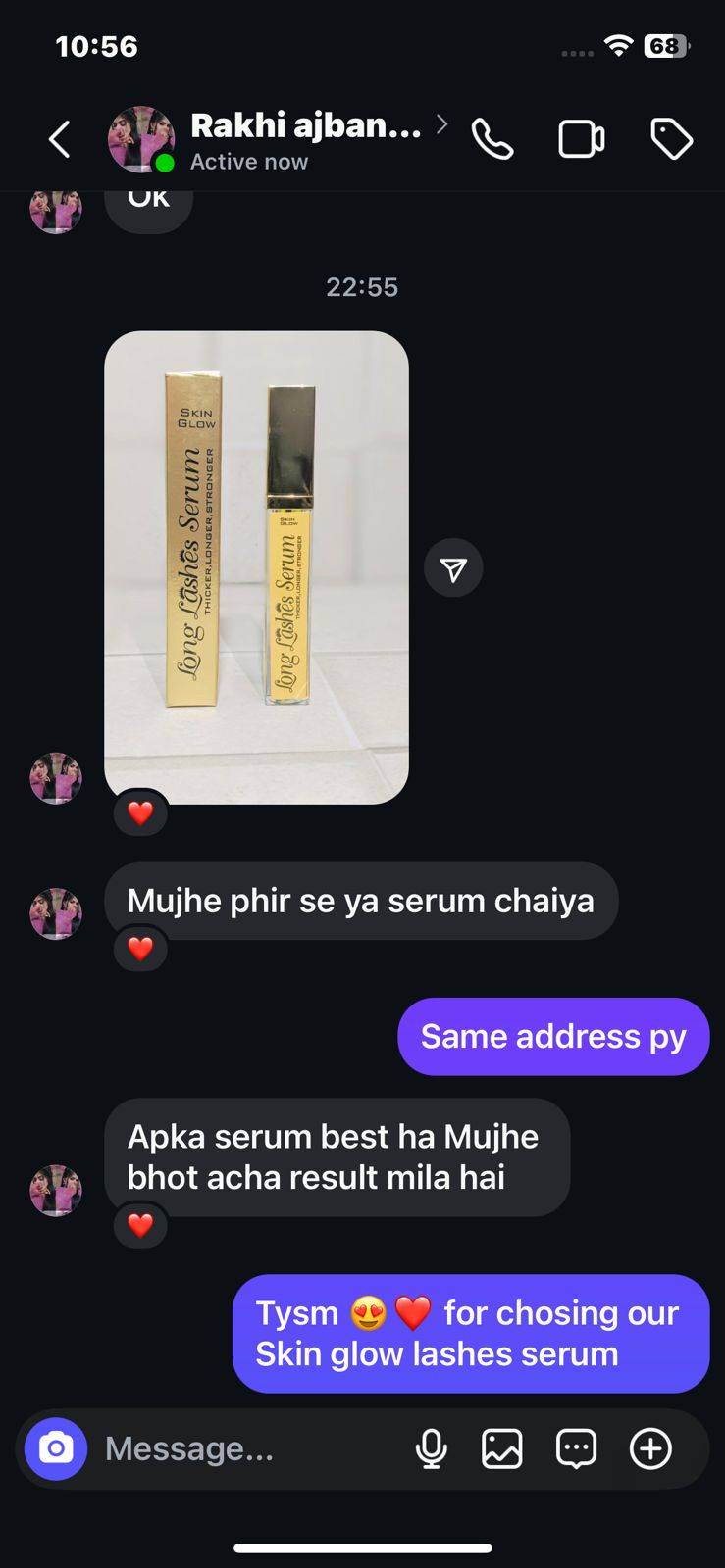 Long Lashes Serum by skin glow