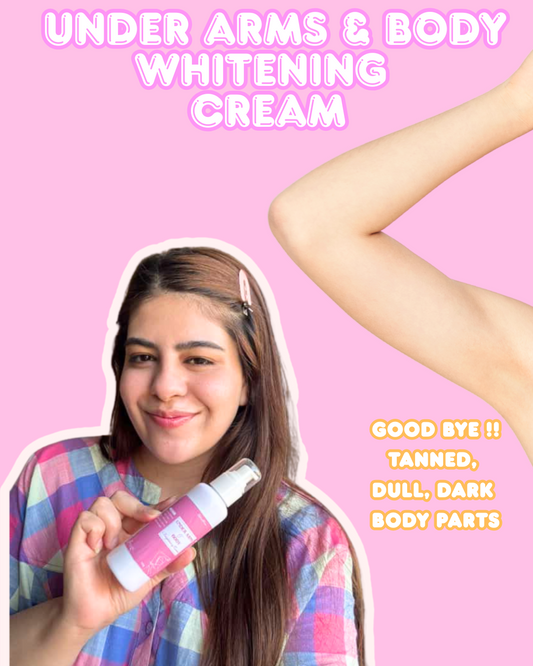 Under Arms & Body whitening cream By its skin glow